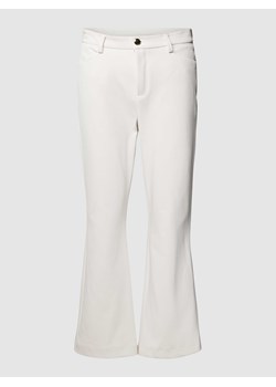 Spodnie materiałowe z rozkloszowaną nogawką model ‘AIDA KICK’ ze sklepu Peek&Cloppenburg  w kategorii Spodnie damskie - zdjęcie 168335430