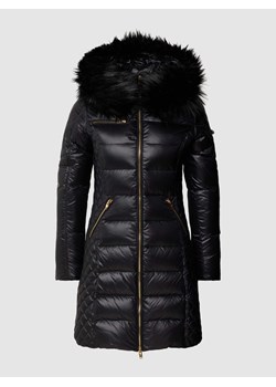 Płaszcz puchowy z obszyciem ze sztucznego futra model ‘Ciara’ ze sklepu Peek&Cloppenburg  w kategorii Płaszcze męskie - zdjęcie 168335441