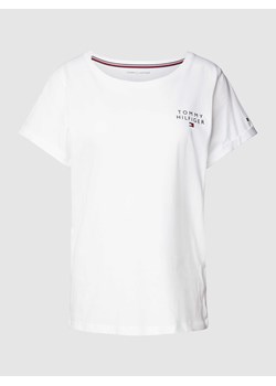Góra od piżamy o kroju regular fit z nadrukiem z logo ze sklepu Peek&Cloppenburg  w kategorii Piżamy damskie - zdjęcie 168335541