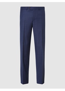Spodnie do garnituru o kroju modern fit z żywej wełny model ‘Per’ ze sklepu Peek&Cloppenburg  w kategorii Spodnie męskie - zdjęcie 168335930