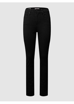 Jeansy z wysokim stanem o kroju skinny fit z dodatkiem streczu ze sklepu Peek&Cloppenburg  w kategorii Jeansy damskie - zdjęcie 168336463