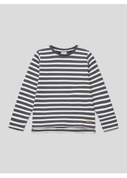 Bluzka z długim rękawem i wzorem w paski model ‘SALOMON’ ze sklepu Peek&Cloppenburg  w kategorii T-shirty chłopięce - zdjęcie 168336562