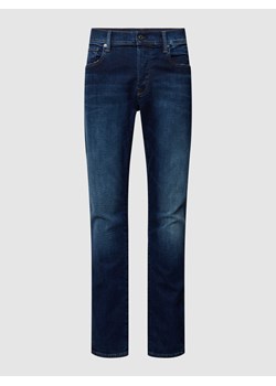 Jeansy o kroju slim fit z dodatkiem streczu model ‘3301’ ze sklepu Peek&Cloppenburg  w kategorii Jeansy męskie - zdjęcie 168336694