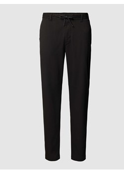 Spodnie z fakturowanym wzorem ze sklepu Peek&Cloppenburg  w kategorii Spodnie męskie - zdjęcie 168337011