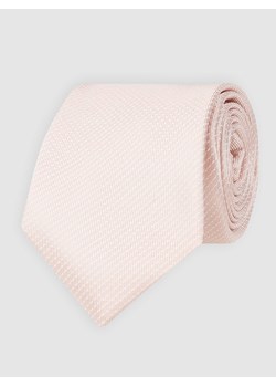 Krawat jedwabny ze wzorem na całej powierzchni ze sklepu Peek&Cloppenburg  w kategorii Krawaty - zdjęcie 168337213