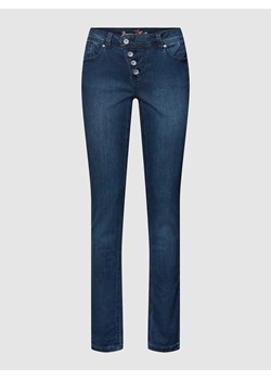 Jeansy o kroju skinny fit z dodatkiem streczu model ‘Malibu Strech Denim’ ze sklepu Peek&Cloppenburg  w kategorii Jeansy damskie - zdjęcie 168337393