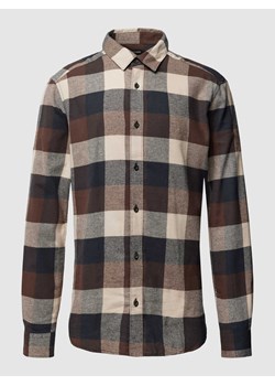 Koszula casualowa ze wzorem w kratkę model ‘GUDMUND’ ze sklepu Peek&Cloppenburg  w kategorii Koszule męskie - zdjęcie 168337460