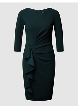 Sukienka koktajlowa z drapowaniem i obszyciem falbaną ze sklepu Peek&Cloppenburg  w kategorii Sukienki - zdjęcie 168337741