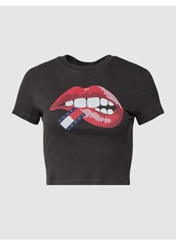 T-shirt krótki z nadrukiem z motywem i logo ze sklepu Peek&Cloppenburg  w kategorii Bluzki damskie - zdjęcie 168338012