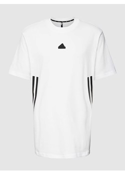 T-shirt z bawełny z detalem z logo ze sklepu Peek&Cloppenburg  w kategorii T-shirty męskie - zdjęcie 168338324