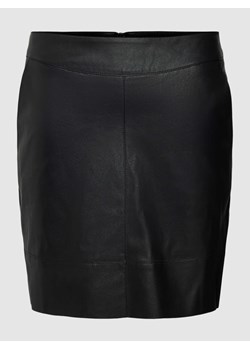 Spódnica mini z imitacji skóry model ‘BASE’ ze sklepu Peek&Cloppenburg  w kategorii Spódnice - zdjęcie 168338784