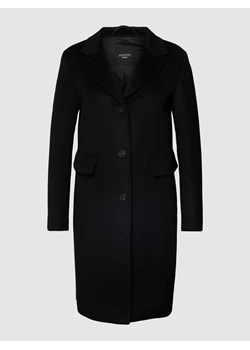 Płaszcz z czystej żywej wełny z kołnierzem z połami model ‘TEVERE’ ze sklepu Peek&Cloppenburg  w kategorii Płaszcze damskie - zdjęcie 168339124