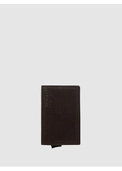 Etui skórzane na karty model ‘Norton C-One’ ze sklepu Peek&Cloppenburg  w kategorii Portfele męskie - zdjęcie 168339133