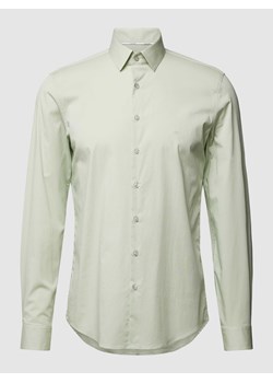 Koszula biznesowa o kroju slim fit z kołnierzykiem typu kent model ‘Bari’ ze sklepu Peek&Cloppenburg  w kategorii Koszule męskie - zdjęcie 168339613