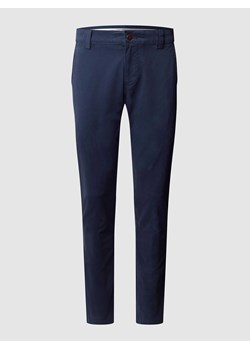 Chinosy o kroju slim fit z dodatkiem streczu model ‘Scanton’ ze sklepu Peek&Cloppenburg  w kategorii Spodnie męskie - zdjęcie 168339921