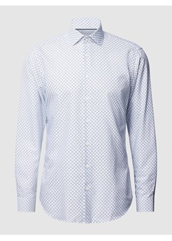 Koszula biznesowa o kroju regular fit ze wzorem na całej powierzchni ze sklepu Peek&Cloppenburg  w kategorii Koszule męskie - zdjęcie 168340044