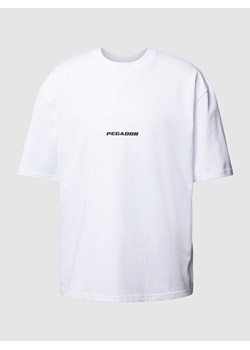 T-shirt o kroju oversized z nadrukiem z logo ze sklepu Peek&Cloppenburg  w kategorii T-shirty męskie - zdjęcie 168340932