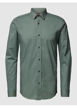 Koszula biznesowa o kroju extra slim fit z kołnierzykiem typu kent ze sklepu Peek&Cloppenburg  w kategorii Koszule męskie - zdjęcie 168340954