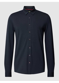 Koszula casualowa o kroju regular fit z fakturowanym wzorem ze sklepu Peek&Cloppenburg  w kategorii Koszule męskie - zdjęcie 168341240