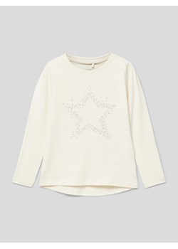 Bluzka z długim rękawem,nadrukiem z motywem i okrągłym dekoltem ze sklepu Peek&Cloppenburg  w kategorii Bluzki dziewczęce - zdjęcie 168341520