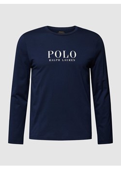 Bluzka z długim rękawem i nadrukiem z logo ze sklepu Peek&Cloppenburg  w kategorii T-shirty męskie - zdjęcie 168341522