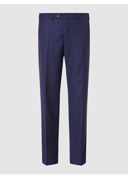 Spodnie do garnituru o kroju modern fit z żywej wełny model ‘Per’ ze sklepu Peek&Cloppenburg  w kategorii Spodnie męskie - zdjęcie 168342083