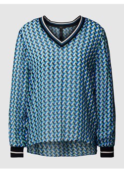 Bluzka z wiskozy z nadrukiem na całej powierzchni ze sklepu Peek&Cloppenburg  w kategorii Bluzki damskie - zdjęcie 168342084