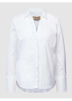 Bluzka koszulowa z falbanami model ‘Sybel’ ze sklepu Peek&Cloppenburg  w kategorii Koszule damskie - zdjęcie 168342222