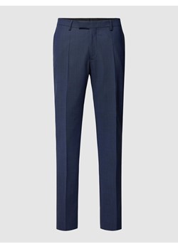 Spodnie do garnituru z zakładkami w pasie model ‘Ryan’ ze sklepu Peek&Cloppenburg  w kategorii Spodnie męskie - zdjęcie 168342674