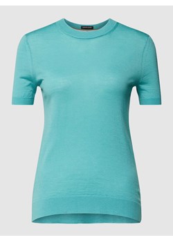 Bluzka z dzianiny w jednolitym kolorze model ‘Falyssiasi’ ze sklepu Peek&Cloppenburg  w kategorii Bluzki damskie - zdjęcie 168342691