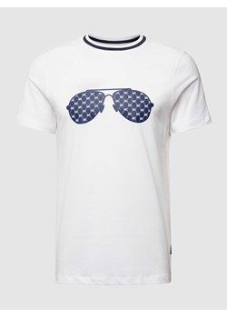 T-shirt z nadrukowanym motywem i logo model ‘AVIATOR’ ze sklepu Peek&Cloppenburg  w kategorii T-shirty męskie - zdjęcie 168342880