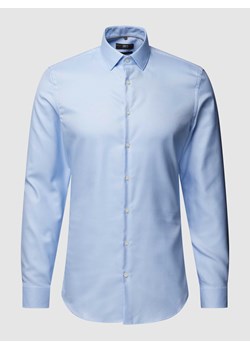 Koszula biznesowa z fakturowanym wzorem ze sklepu Peek&Cloppenburg  w kategorii Koszule męskie - zdjęcie 168342943