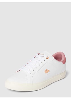 Sneakersy z detalami z logo model ‘POWERCOURT’ ze sklepu Peek&Cloppenburg  w kategorii Trampki damskie - zdjęcie 168343242
