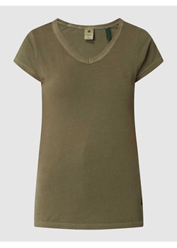 T-shirt o kroju slim fit z bawełny model ‘Eyben’ ze sklepu Peek&Cloppenburg  w kategorii Bluzki damskie - zdjęcie 168343452
