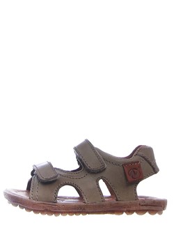 Naturino Skórzane sandały w kolorze khaki ze sklepu Limango Polska w kategorii Sandały dziecięce - zdjęcie 168345301