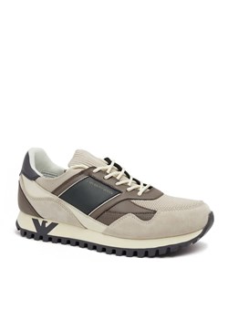 Emporio Armani Skórzane sneakersy ze sklepu Gomez Fashion Store w kategorii Buty sportowe męskie - zdjęcie 168346004