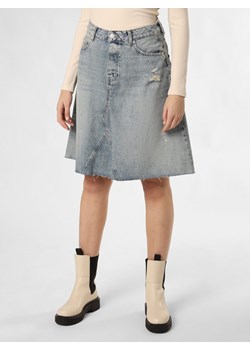 Tommy Hilfiger Dżinsowa spódnica damska Kobiety Bawełna light stone jednolity ze sklepu vangraaf w kategorii Spódnice - zdjęcie 168347293