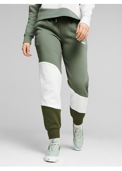 Puma Spodnie dresowe &quot;Power&quot; w kolorze zielonym ze sklepu Limango Polska w kategorii Spodnie damskie - zdjęcie 168347880