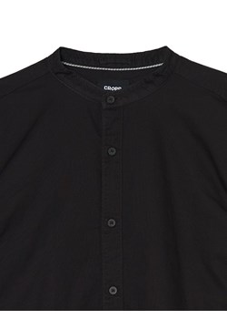 Cropp - Czarna koszula - czarny ze sklepu Cropp w kategorii Koszule męskie - zdjęcie 168348123