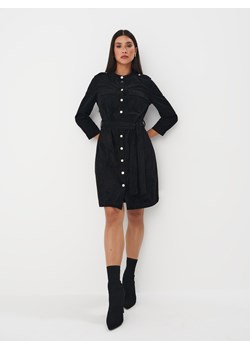 Mohito - Koszulowa sukienka mini - czarny ze sklepu Mohito w kategorii Sukienki - zdjęcie 168349352