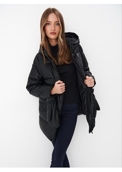 Mohito - Pikowana kurtka z rękawiczkami - czarny ze sklepu Mohito w kategorii Kurtki damskie - zdjęcie 168349413