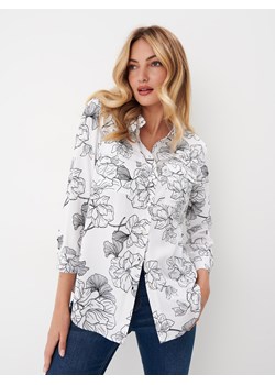 Mohito - Koszula w kwiaty - biały ze sklepu Mohito w kategorii Koszule damskie - zdjęcie 168349991