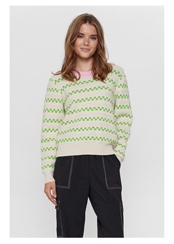 NÜMPH Sweter &quot;Tate&quot; w kolorze kremowo-zielonym ze sklepu Limango Polska w kategorii Swetry damskie - zdjęcie 168377174