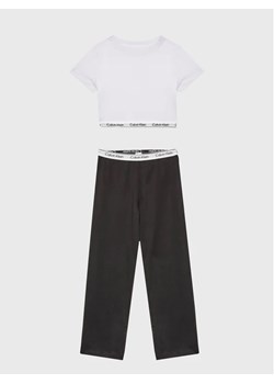 Calvin Klein Underwear Piżama G80G800610 Fioletowy Regular Fit ze sklepu MODIVO w kategorii Piżamy dziecięce - zdjęcie 168378412