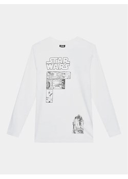 OVS Bluzka STAR WARS 1891928 Biały Regular Fit ze sklepu MODIVO w kategorii T-shirty chłopięce - zdjęcie 168378594