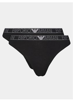 Emporio Armani Underwear Komplet 2 par fig klasycznych 163334 4R223 00020 Czarny ze sklepu MODIVO w kategorii Majtki damskie - zdjęcie 168378672