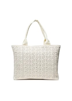 Liu Jo Torebka Shopping Con Borchi VA3163 T7773 Biały ze sklepu MODIVO w kategorii Torby Shopper bag - zdjęcie 168378952