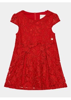 Guess Sukienka codzienna K3BK03 WFS60 Czerwony Regular Fit ze sklepu MODIVO w kategorii Sukienki dziewczęce - zdjęcie 168380132