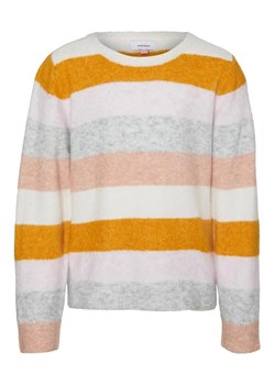 Vero Moda Girl Sweter Plaza 10272973 Kolorowy Regular Fit ze sklepu MODIVO w kategorii Swetry dziewczęce - zdjęcie 168380341