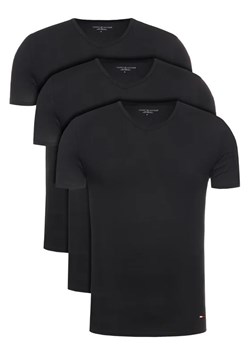 Tommy Hilfiger Komplet 3 t-shirtów 2S87903767 Czarny Regular Fit ze sklepu MODIVO w kategorii T-shirty męskie - zdjęcie 168380494
